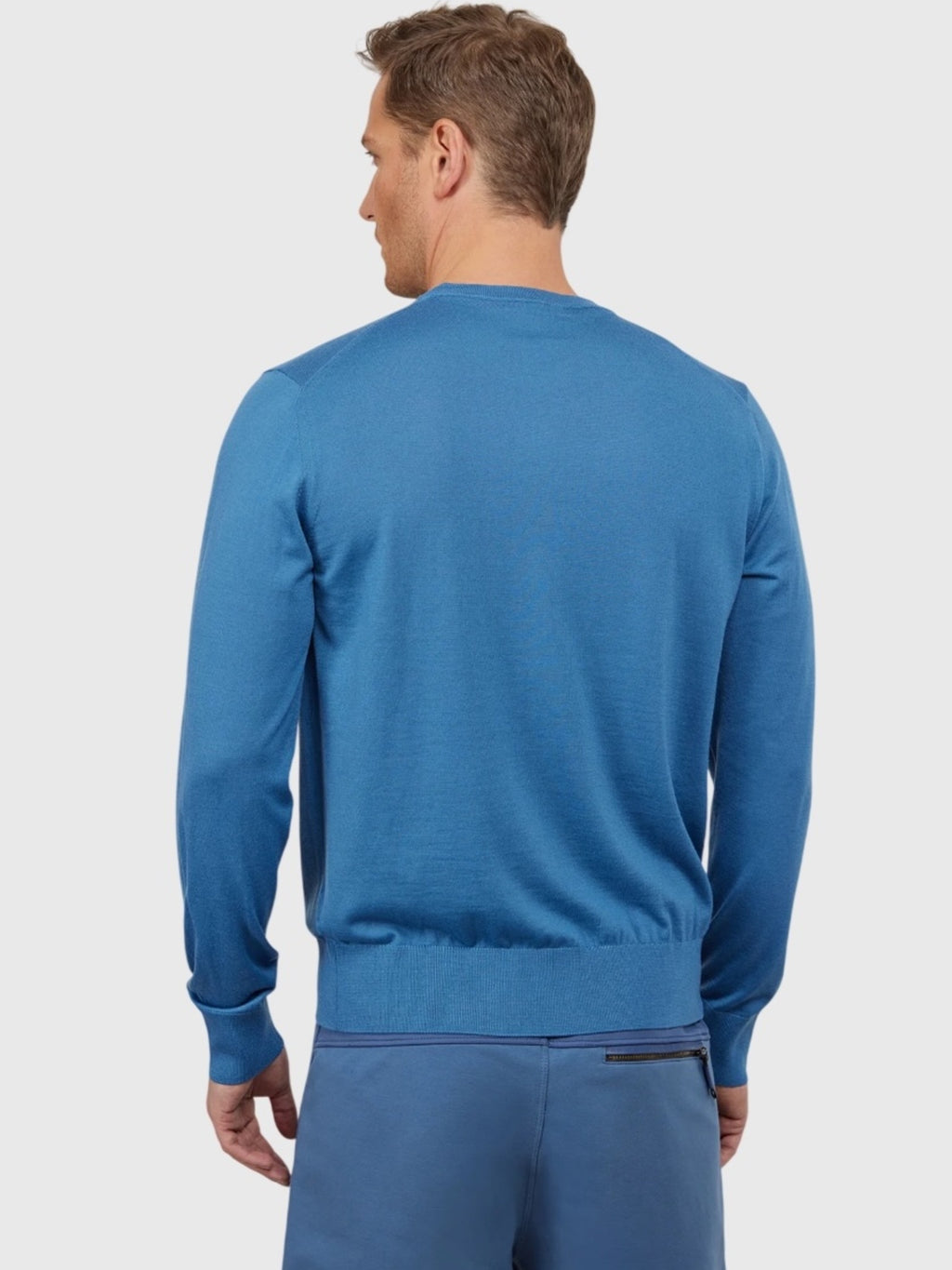Frauenschuh Men's Jones Crew Neck Knit Sweater - Saint Bernard