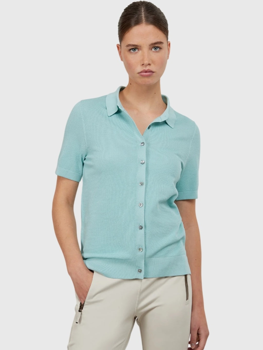 Frauenschuh Women's Myla Polo Shirt - Saint Bernard