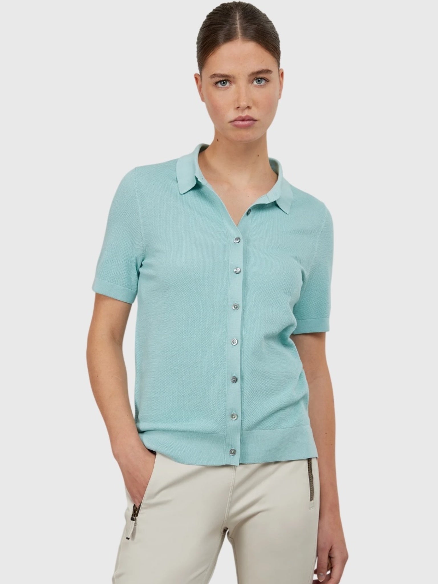 Frauenschuh Women's Myla Polo Shirt - Saint Bernard