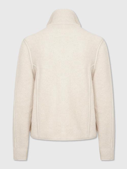 Frauenschuh Women's Juliana Biodegradable Wool Fleece Jacket - Saint Bernard