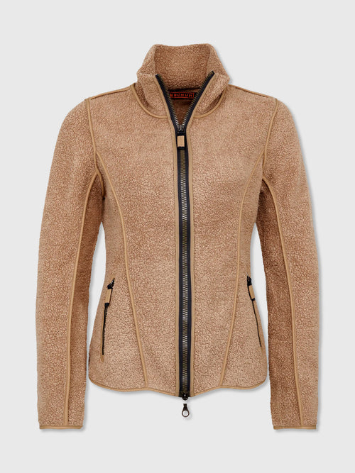 Frauenschuh Women's Esther Teddy Fleece Jacket - Saint Bernard