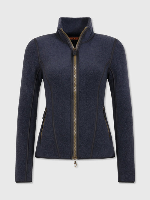 Frauenschuh Women's Esther Biodegradable Wool Fleece Jacket - Saint Bernard