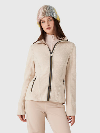 Frauenschuh Women's Esther Biodegradable Wool Fleece Jacket - Saint Bernard