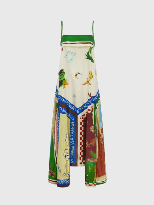 Alemais Women's Tangible Love Silk Midi Dress