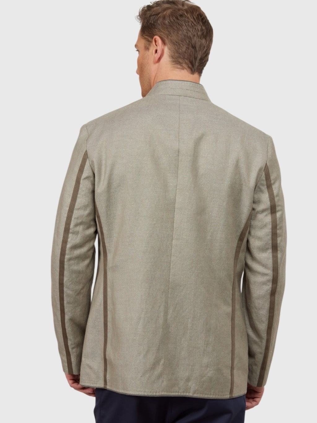Frauenschuh Men's Arvo Cotton Linen Blazer - Saint Bernard