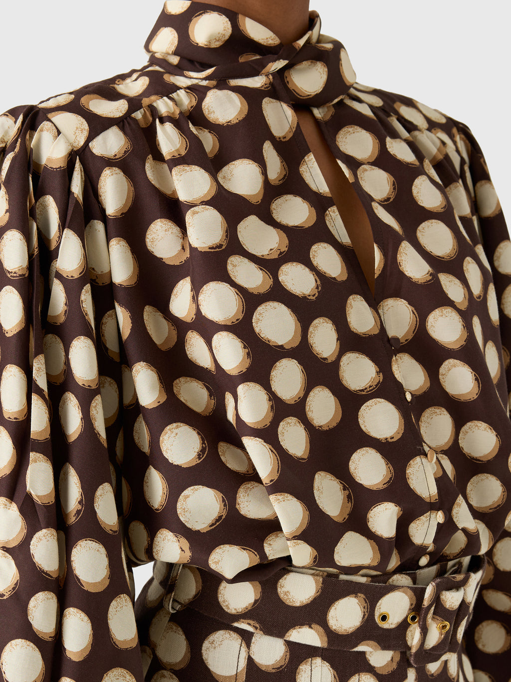 Alemais Women's Paula Blouse - Saint Bernard