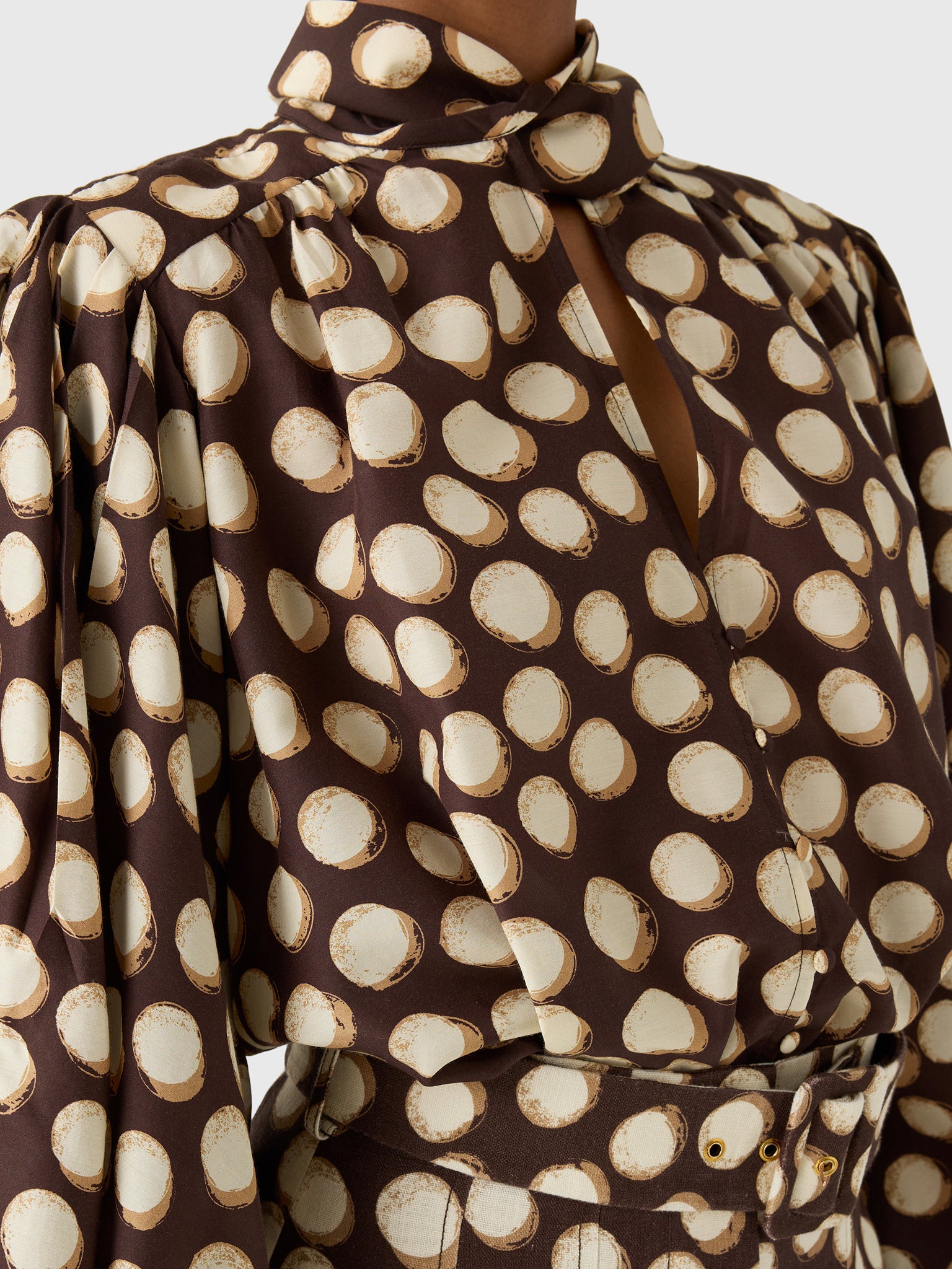 Alemais Women's Paula Blouse - Saint Bernard