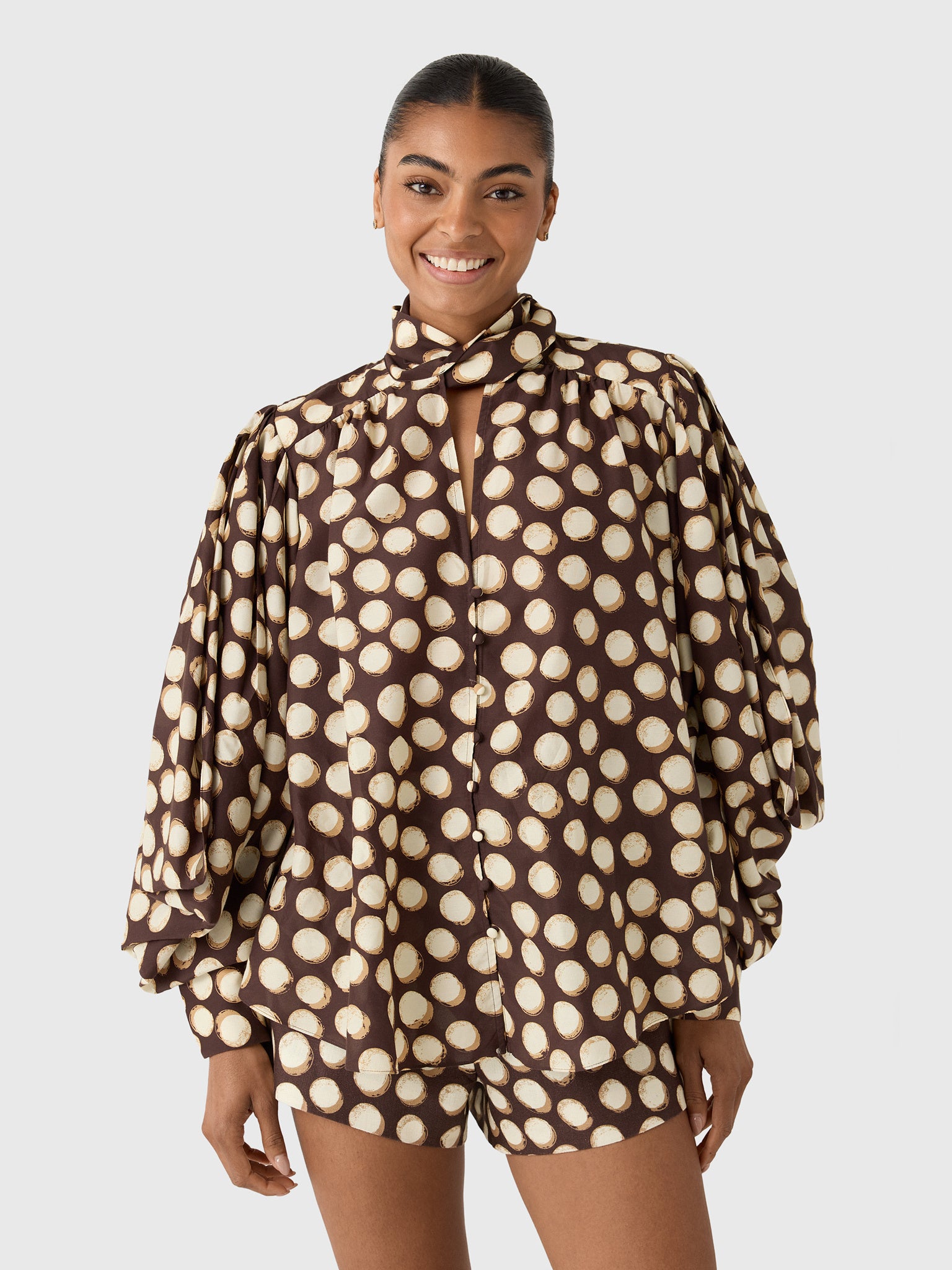 Alemais Women's Paula Blouse - Saint Bernard