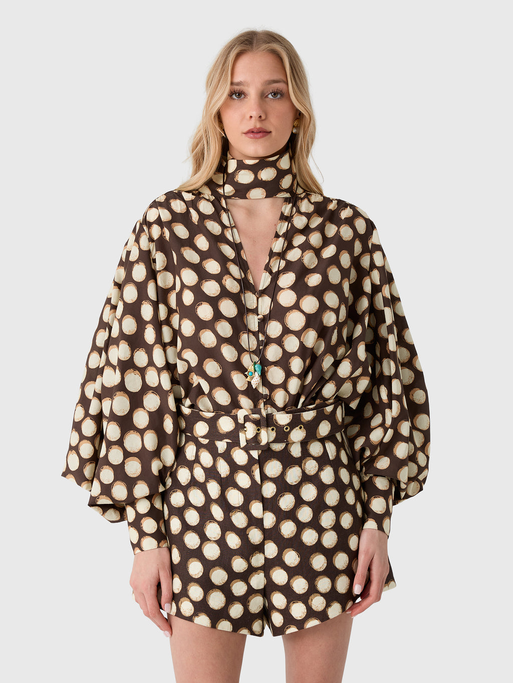Alemais Women's Paula Blouse - Saint Bernard