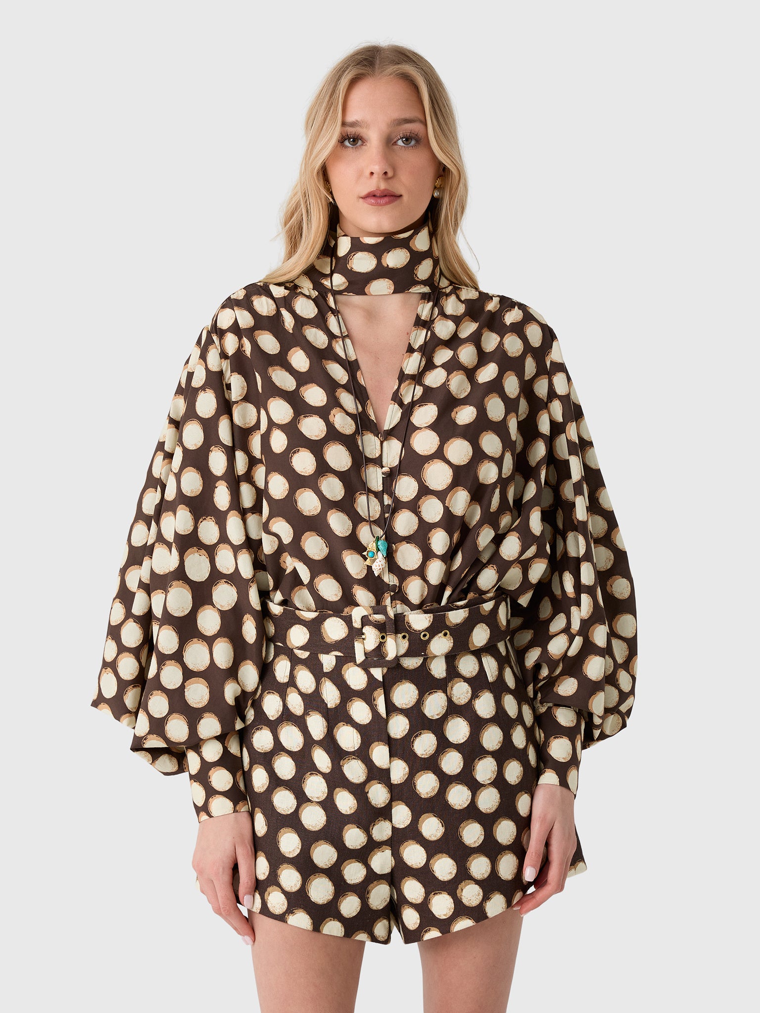 Alemais Women's Paula Blouse - Saint Bernard
