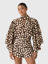 Alemais Women's Paula Blouse - Saint Bernard