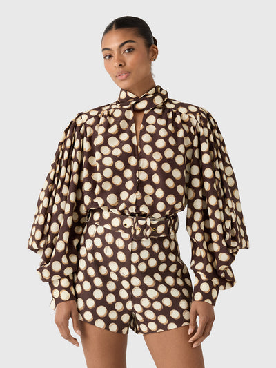 Alemais Women's Paula Blouse - Saint Bernard
