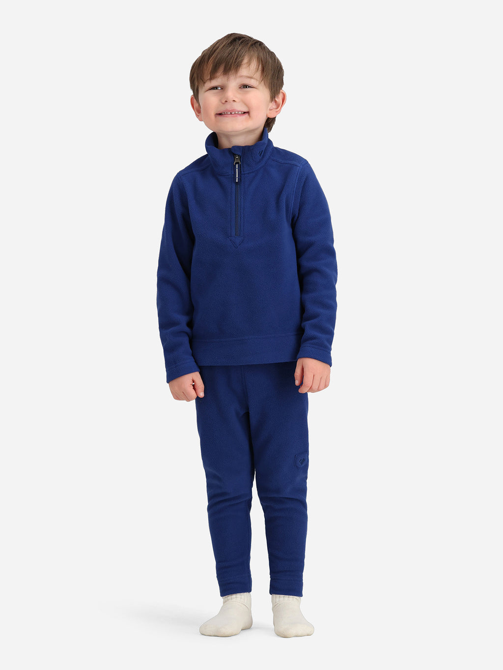 Obermeyer Kids' Ultra Gear Zip Top - Saint Bernard