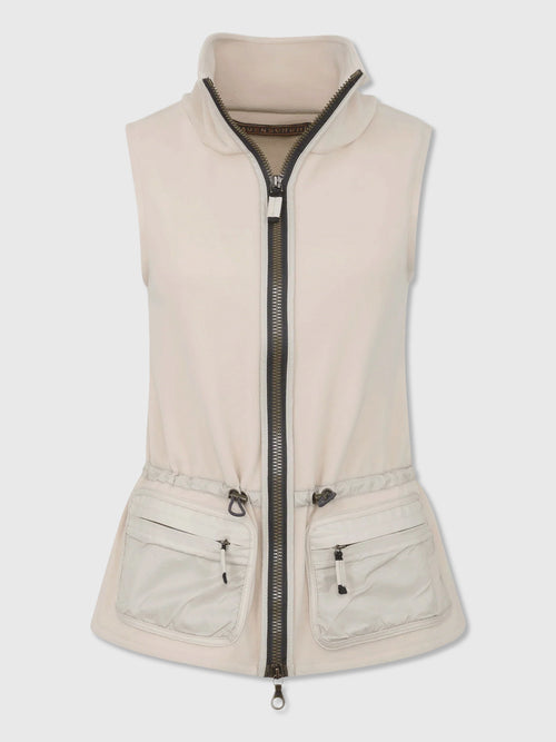 Frauenschuh Women's May Biodegradable Fleece Vest - Saint Bernard