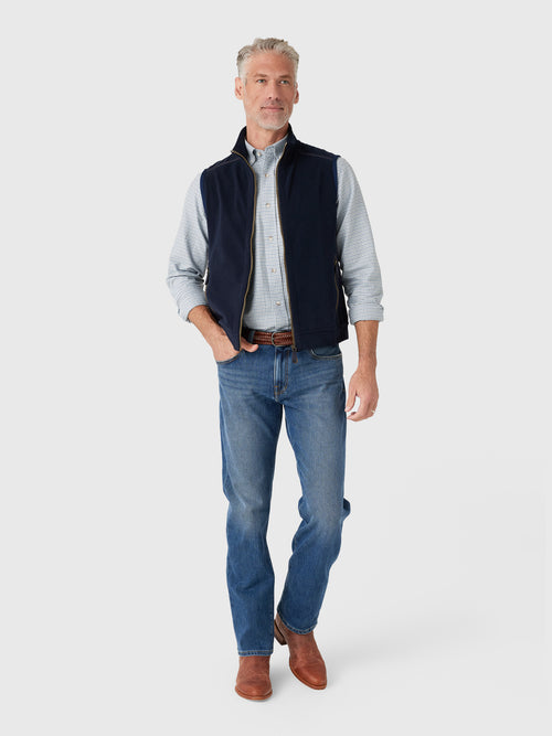 Frauenschuh Men's Neil Biodegradable Fleece Vest