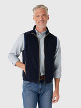 Frauenschuh Men's Neil Biodegradable Fleece Vest - Saint Bernard