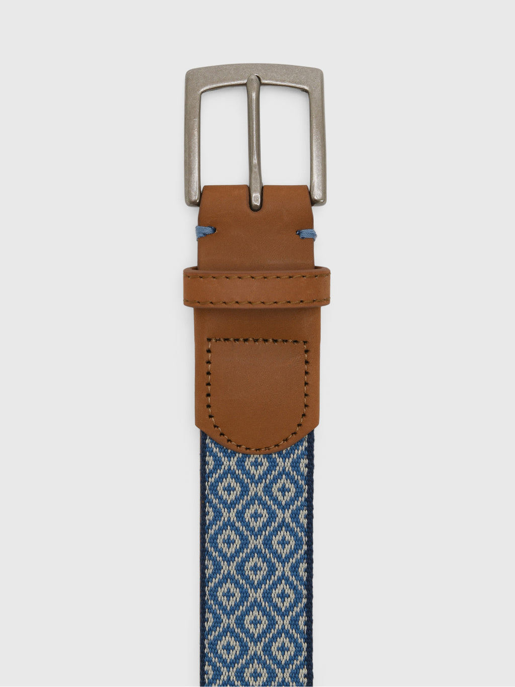Mobjak Men's Carmel-by-the-Sea Woven Belt - Saint Bernard