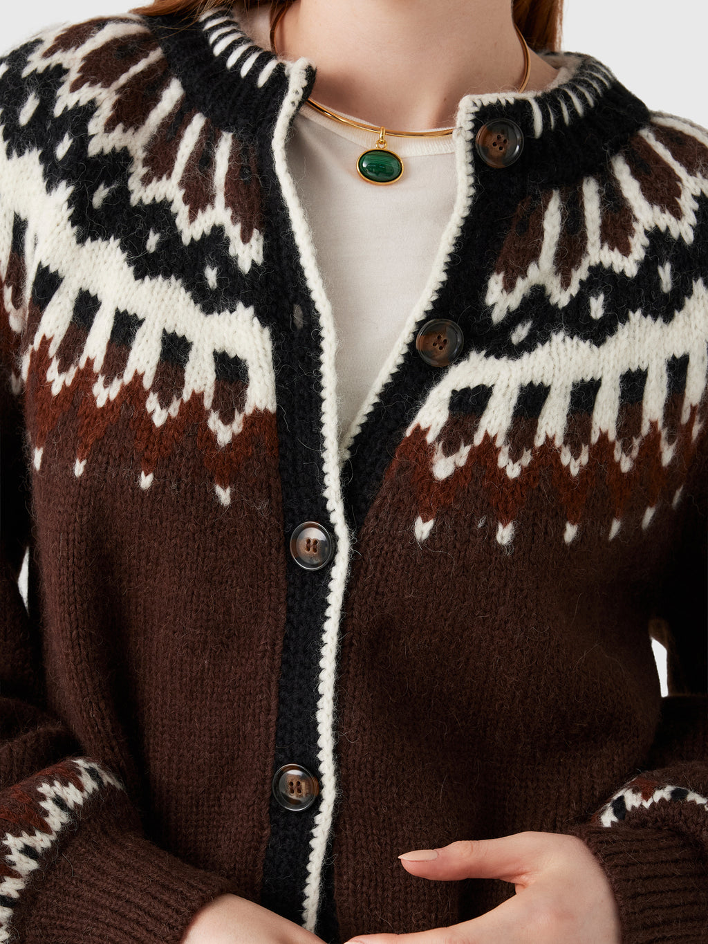 DÔEN Women's Hue Cardigan - Saint Bernard