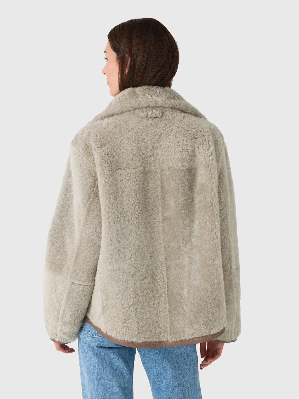 Frauenschuh Women's Dolli Shearling Jacket - Saint Bernard