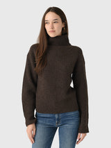ALC Women's Jean Wool Turtleneck Sweater - Saint Bernard