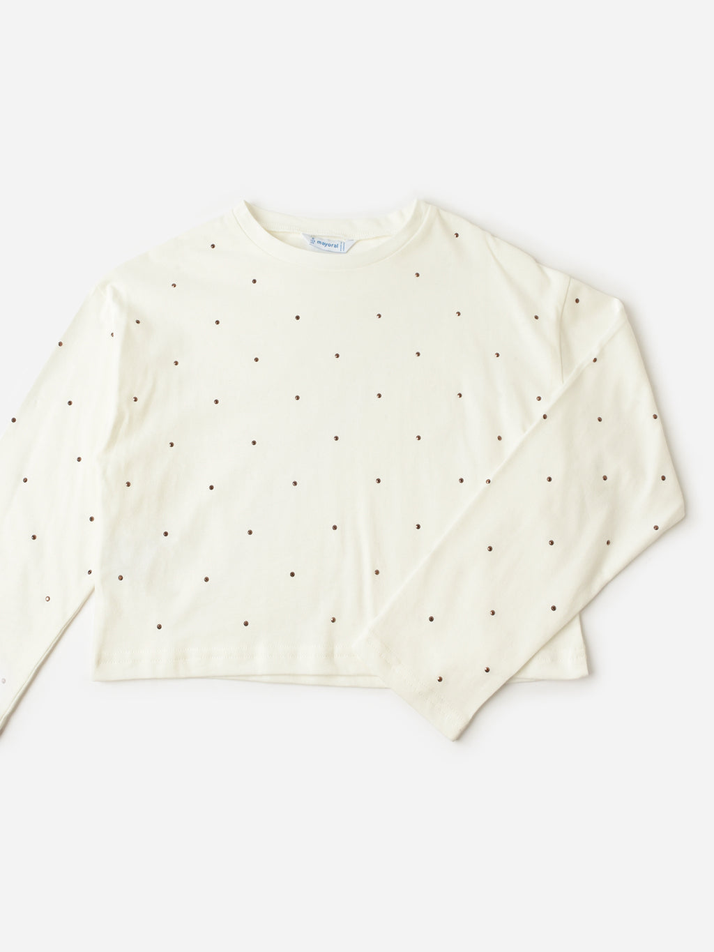 Mayoral Girls' Long Sleeve T-Shirt - Saint Bernard