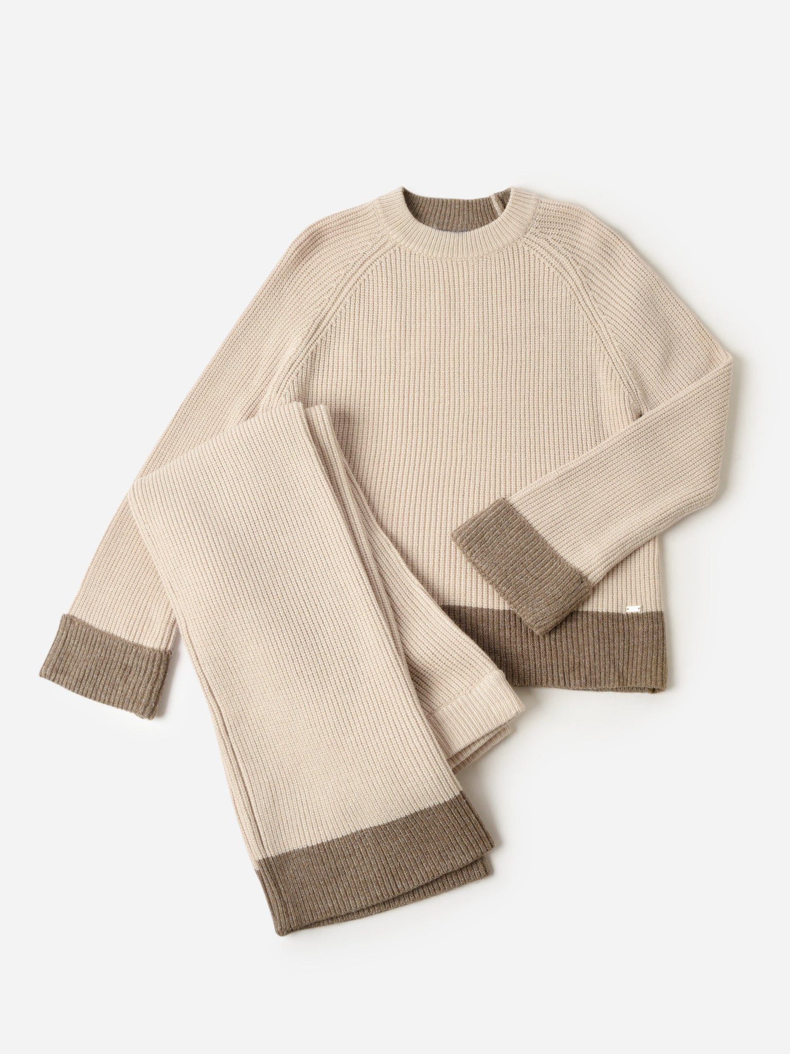 Mayoral Girls' Knit Pant Set - Saint Bernard
