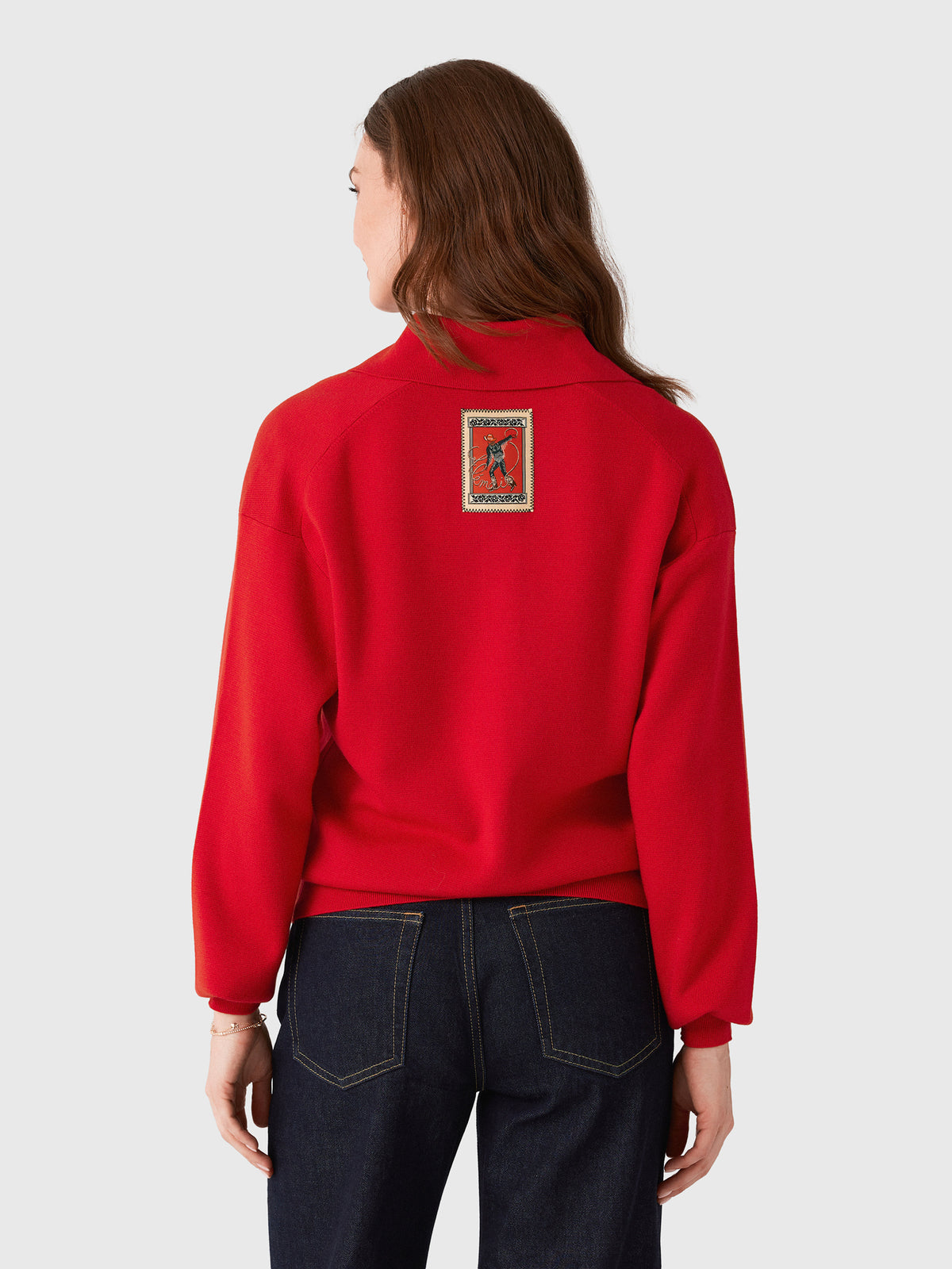 Alemais Women's Rocky Knit Polo - Saint Bernard