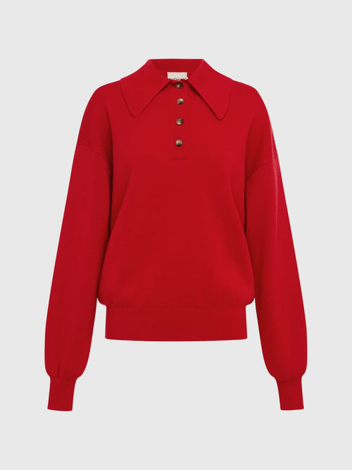 Alemais Women's Rocky Knit Polo