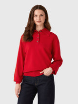 Alemais Women's Rocky Knit Polo - Saint Bernard