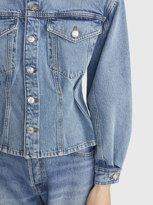 Frame Women's The Nipped Collarless Jacket