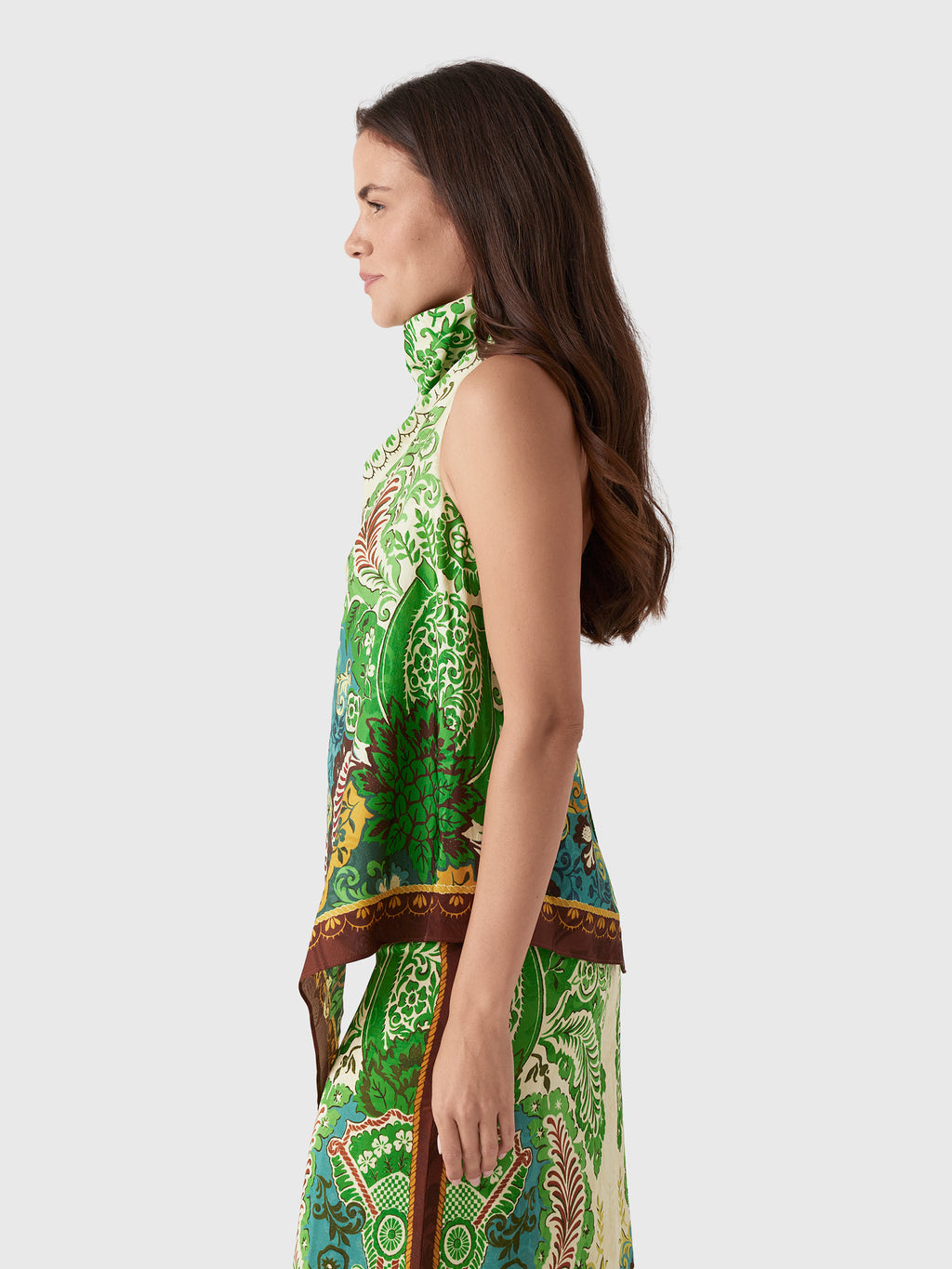 Alemais Women's Florence Scarf Top