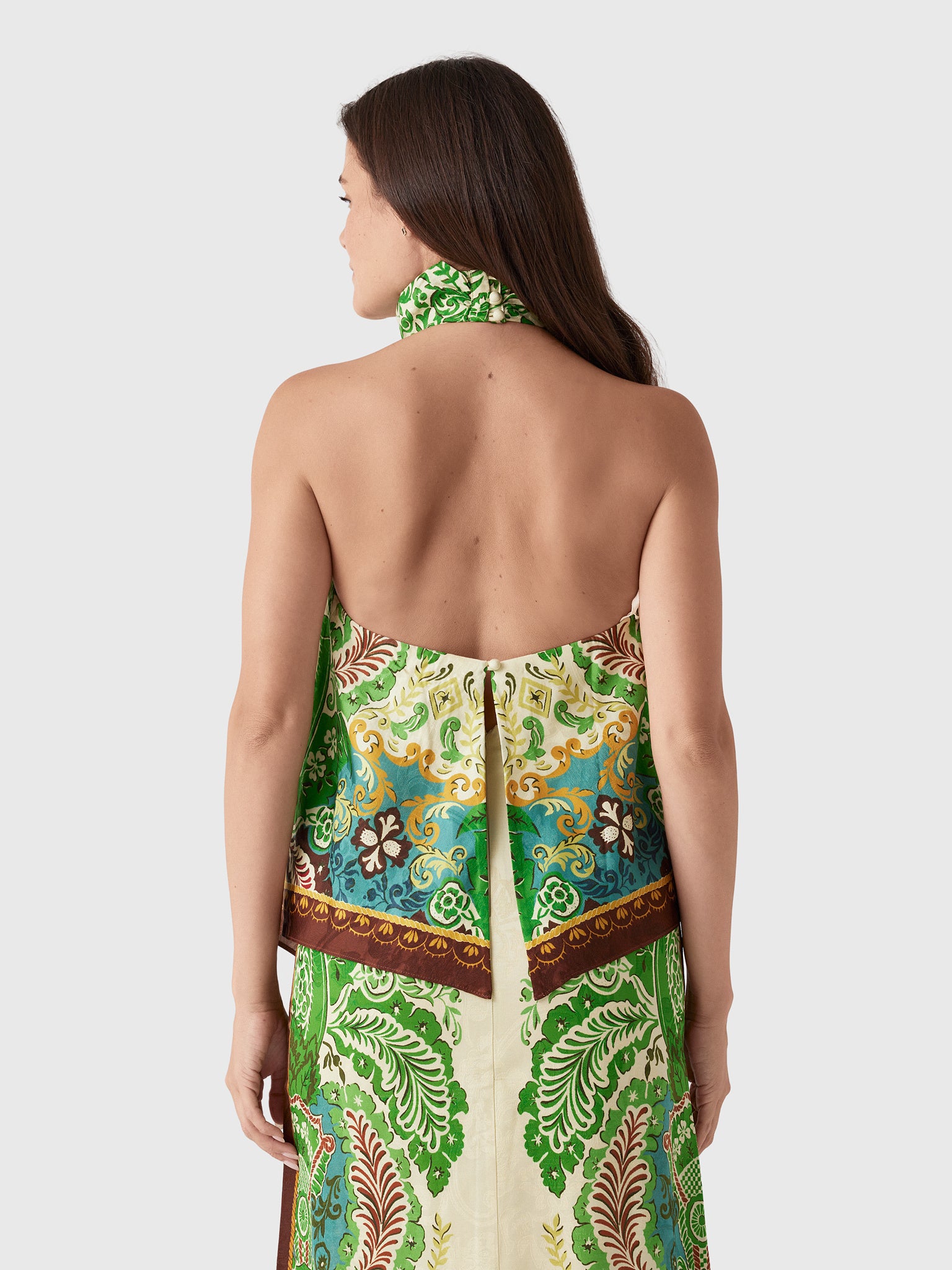 Alemais Women's Florence Scarf Top