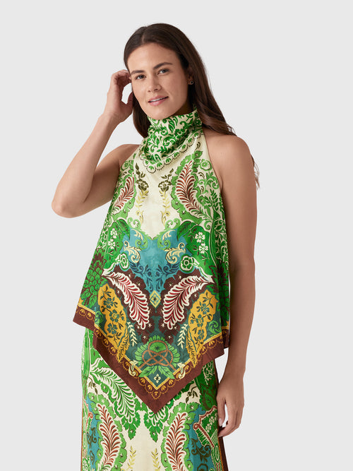 Alemais Women's Florence Scarf Top