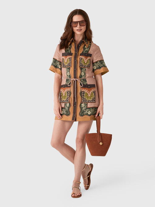 Alemais Women's Darcey Mini Dress - Saint Bernard