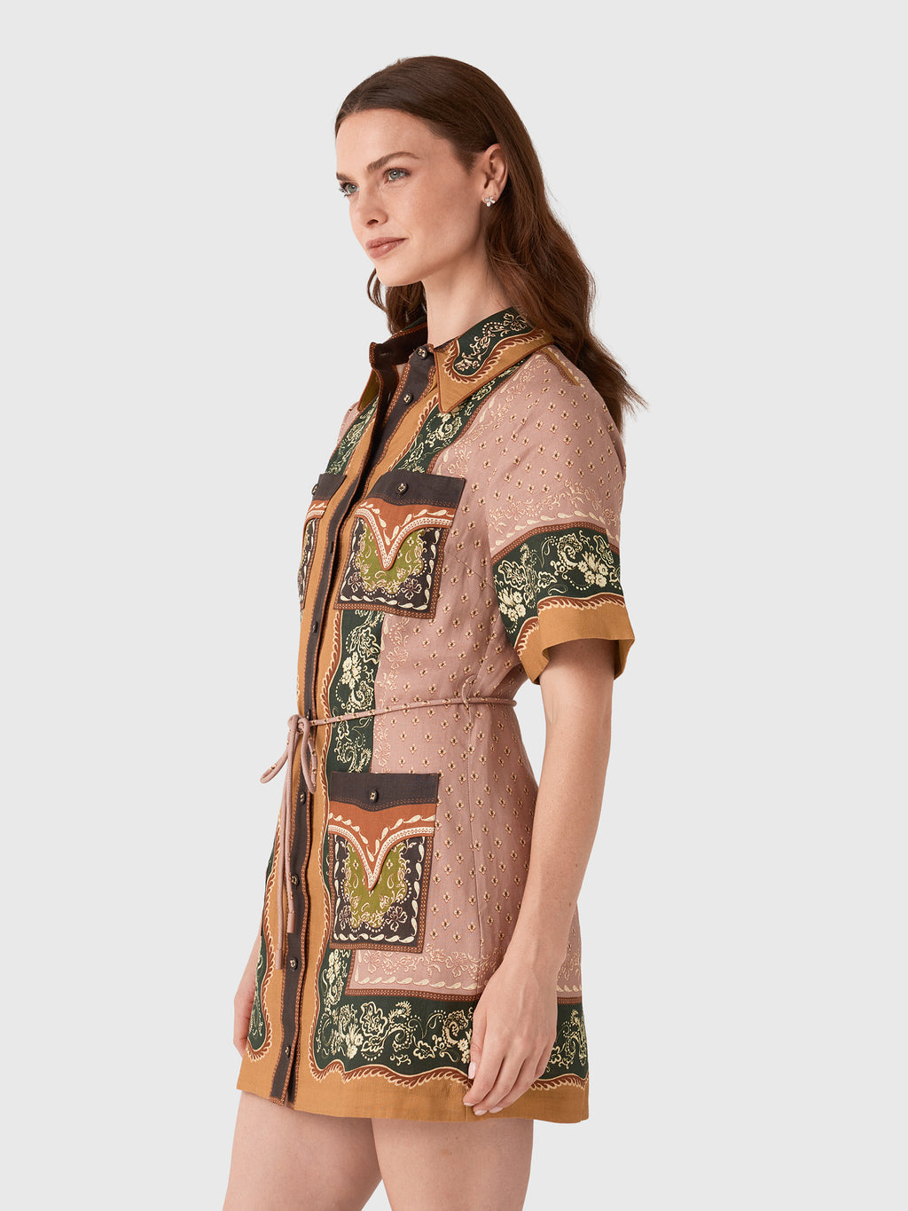 Alemais Women's Darcey Mini Dress - Saint Bernard