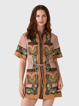 Alemais Women's Darcey Mini Dress - Saint Bernard