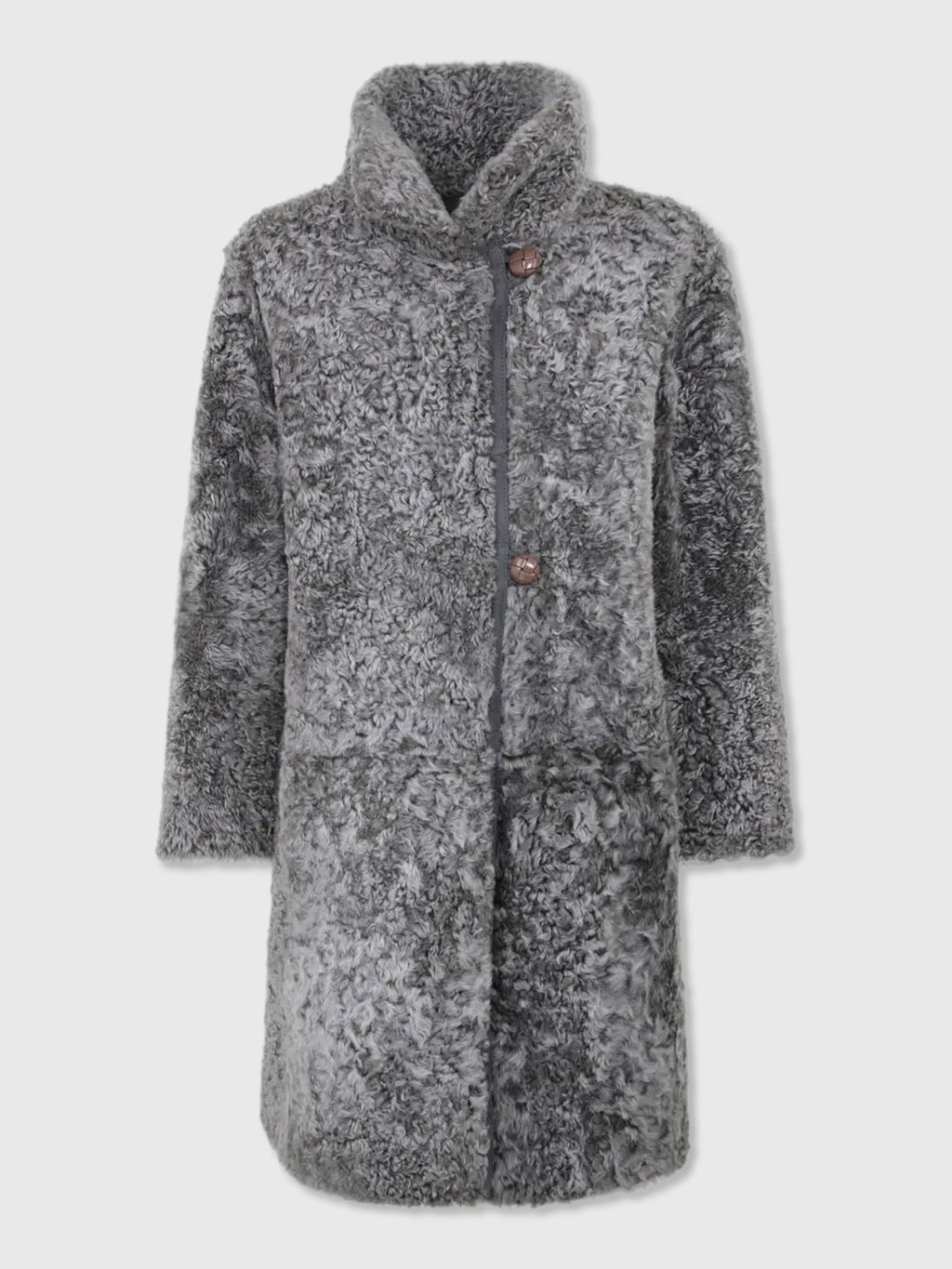 Frauenschuh Women's Josefin Lambskin Coat - Saint Bernard