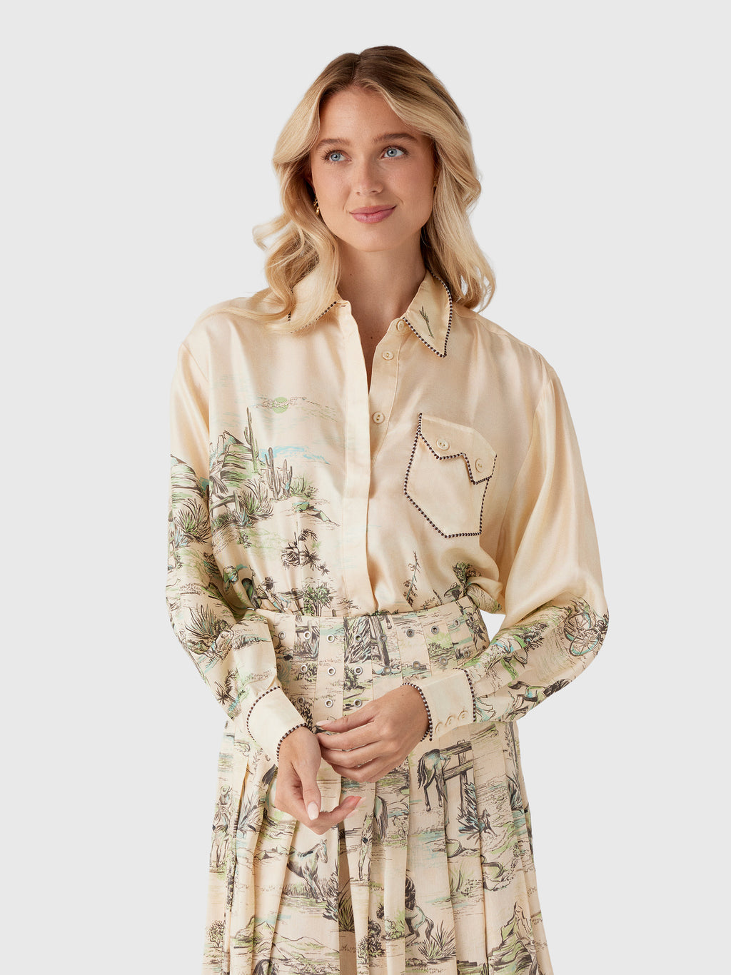 Alemais Women's Scout Shirt - Saint Bernard