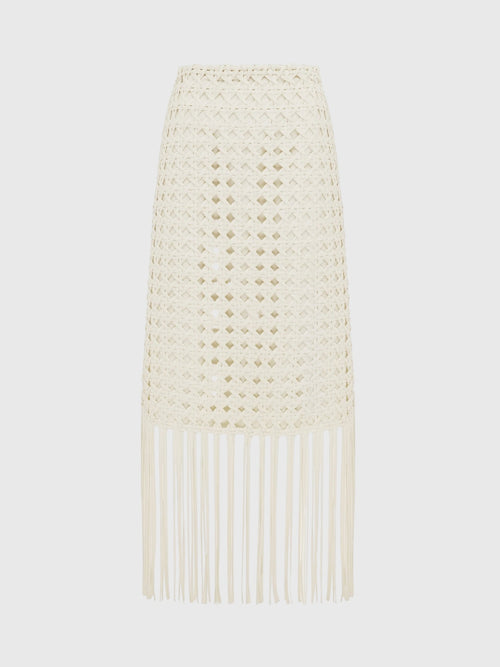 Alemais Women's Weave Skirt - Saint Bernard