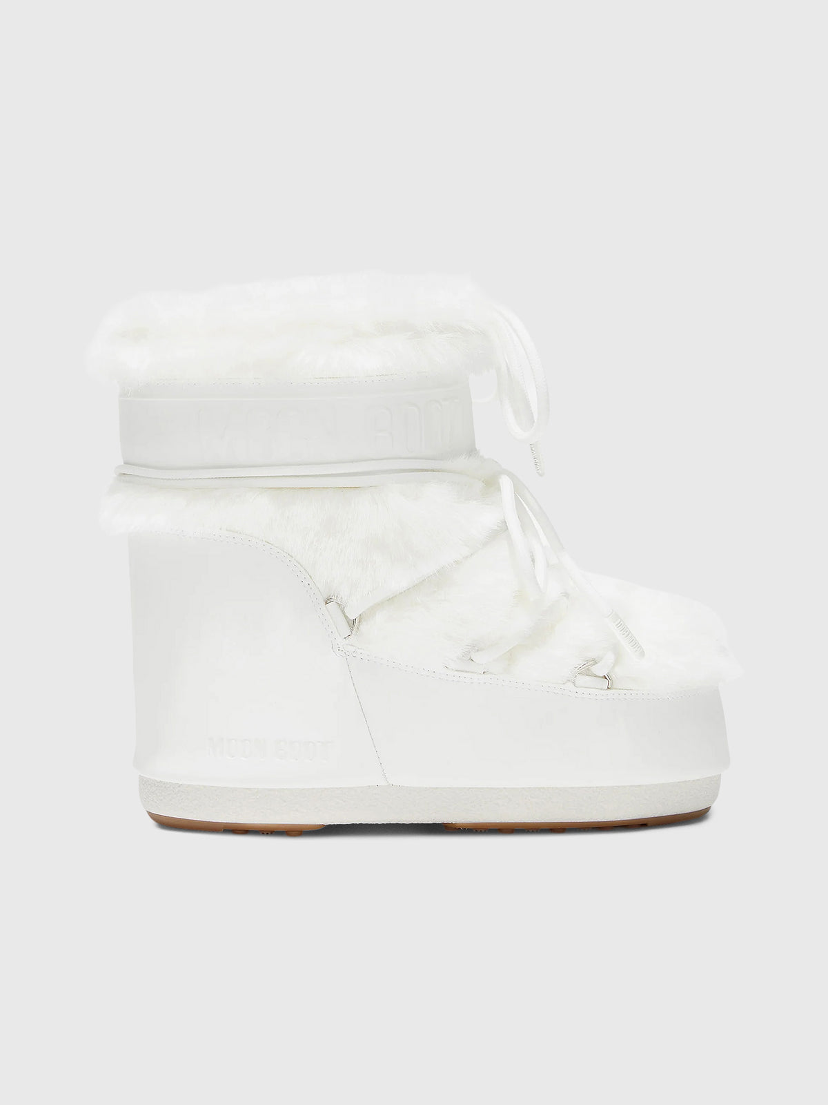 Moonboot Women's Icon Low Faux Fur Boot - Saint Bernard