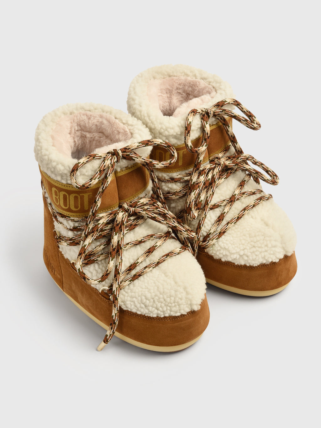 Moonboot Women's Icon Low Shearling Boot - Saint Bernard