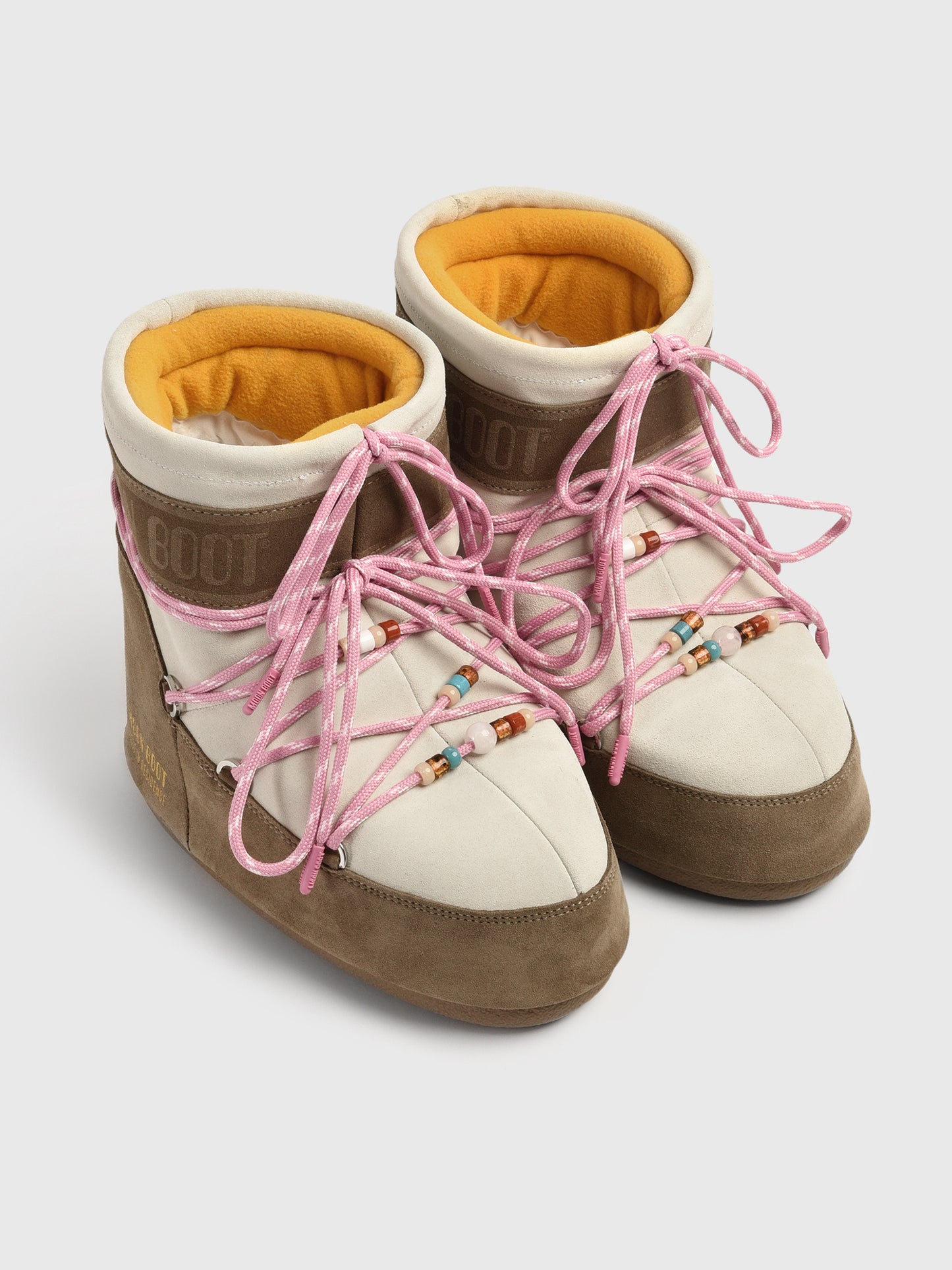 Moonboot Women's X Guest In Residence Icon Low Beaded Suede Boot