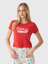 Mother Women's The Itty Bitty Ringer Tee - Saint Bernard