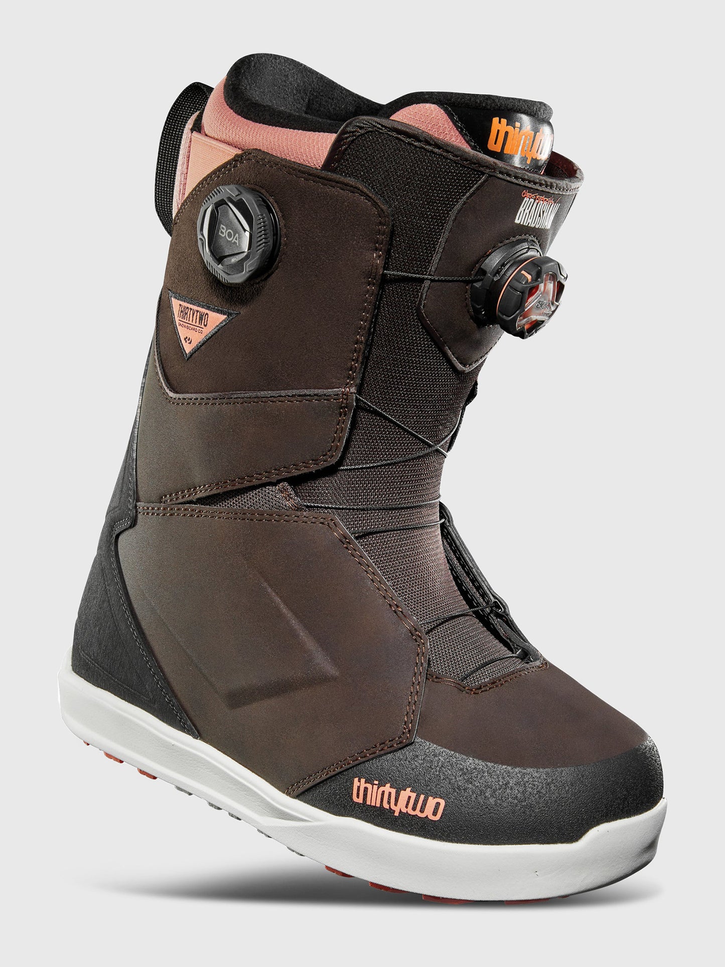 Thirtytwo Lashed Double BOA Wide Bradshaw Men's Snowboard Boots 2025 - Saint Bernard
