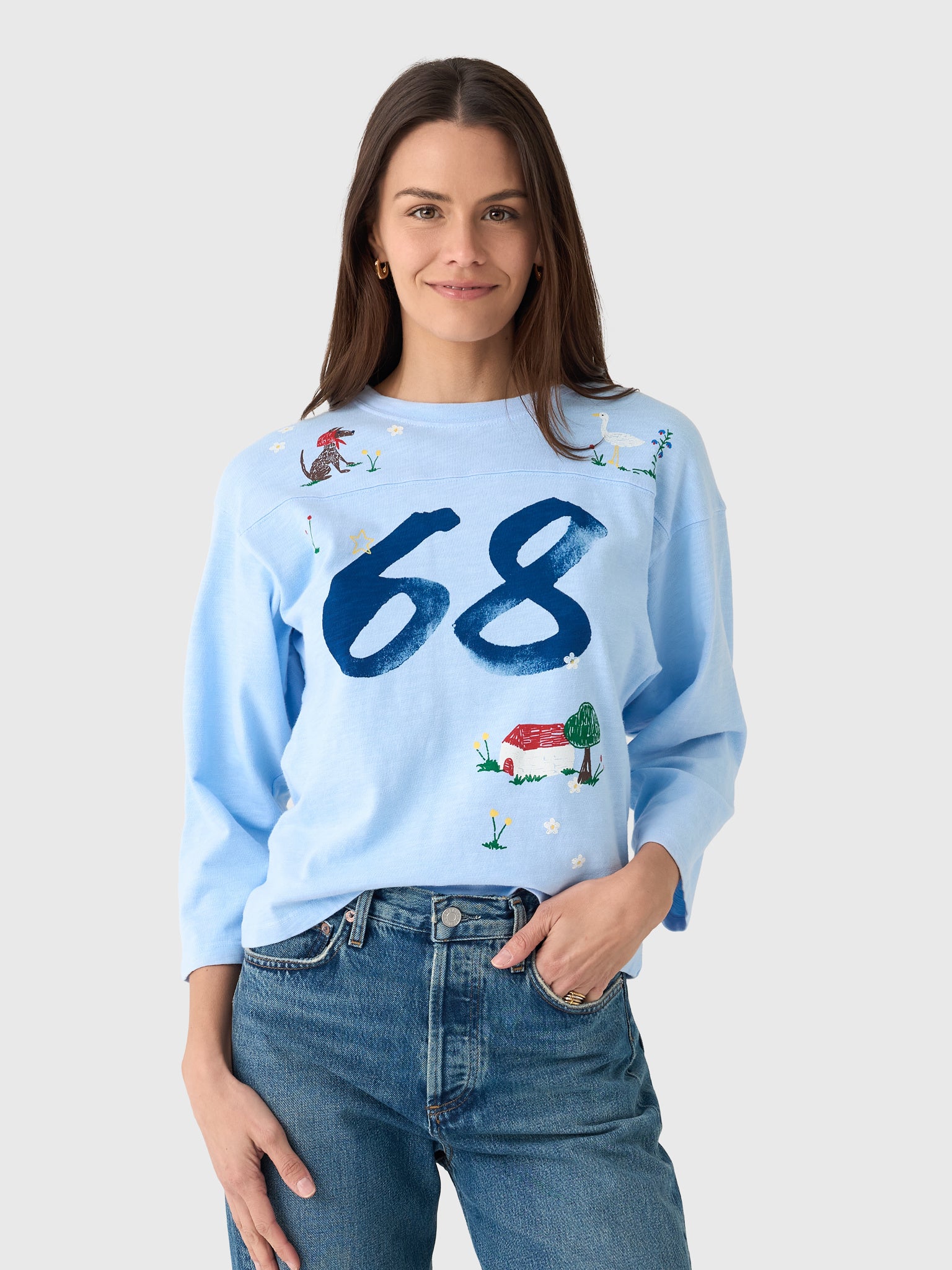 Mother Women's The Footballer Tee