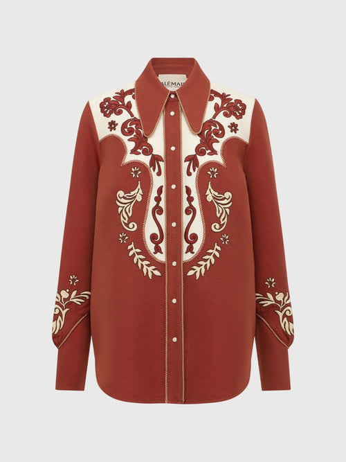 Alemais Women's Duke Embroidered Shirt