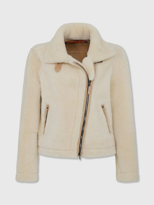Frauenschuh Women's Jolina Lambskin Jacket - Saint Bernard