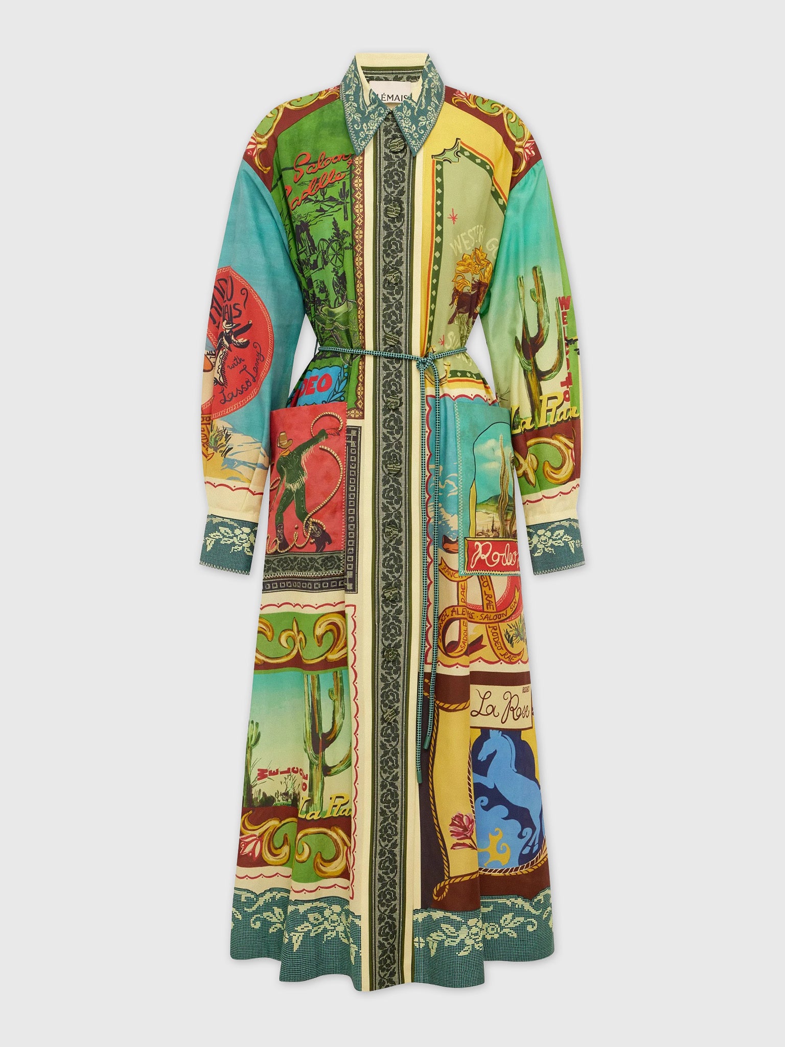 Alemais Women's Ace Shirtdress - Saint Bernard