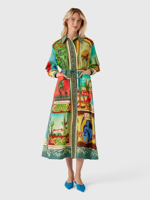 Alemais Women's Ace Shirtdress - Saint Bernard