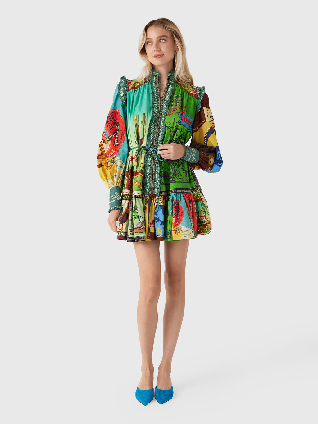 Alemais Women's Ace Mini Dress - Saint Bernard